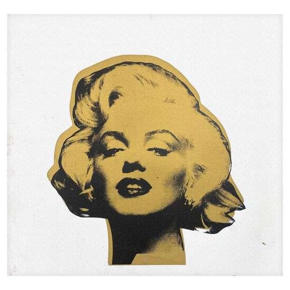 "Marilyn Monroe" by Steve Kaufman (1960-2010)