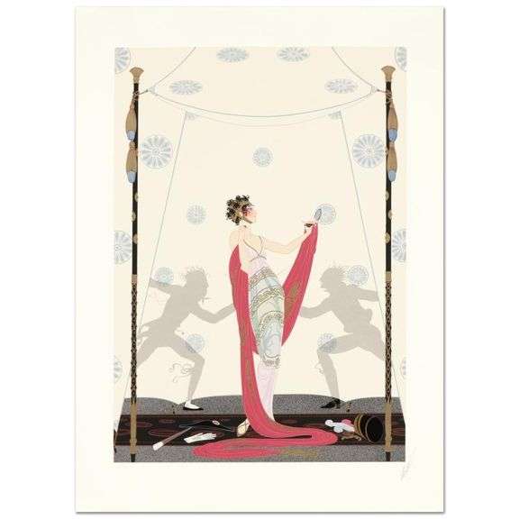 "The Duel" by Erte (1892-1990)