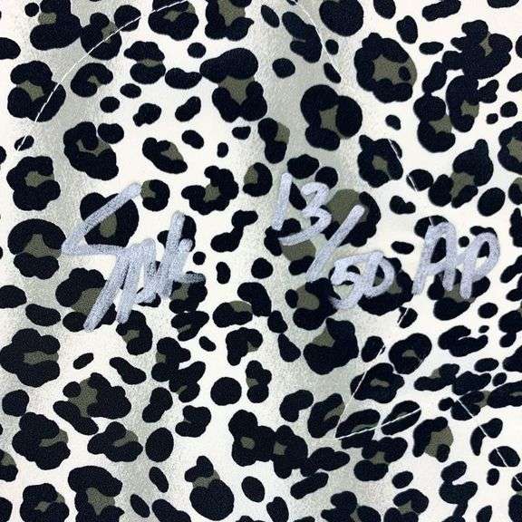 "Biker Gal" by Steve Kaufman (1960-2010)