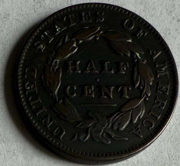1835 Half Cent