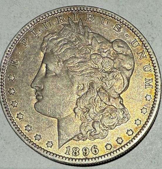 1896 O Morgan Dollar