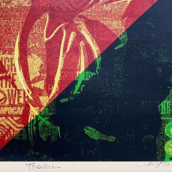 "Chuck D Collage" by Shepard Fairey & Janette Beckman