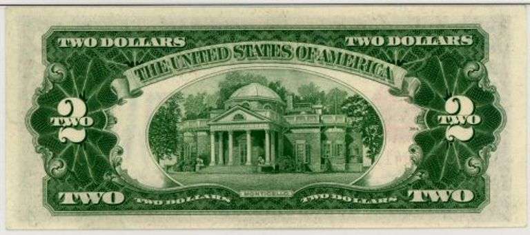 Scarce 1928G Series $2 Red Seal STAR Note (Fr-1508*) PMG AU58 EPQ