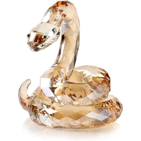Crystal Coiled Snake