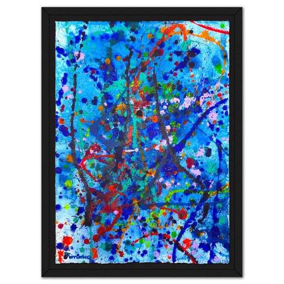 "Untitled Abstract" by Wyland