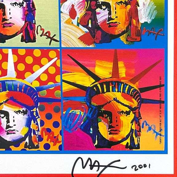 "9-11 Liberty & Justice for All" by Peter Max