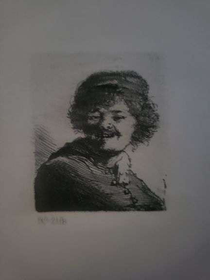 Collection of 15 Very Rare Etchings After Rembrandt (c. 1880)