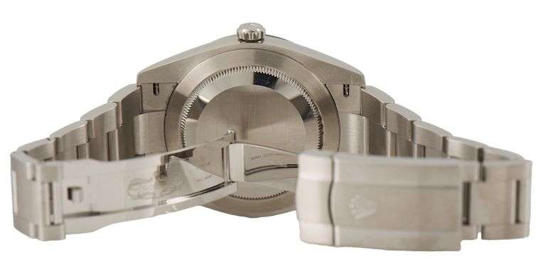 Rolex Oyster Perpetual, 41MM, Aftermarket Tiffany Dial, Stainless Steel Men’s Watch