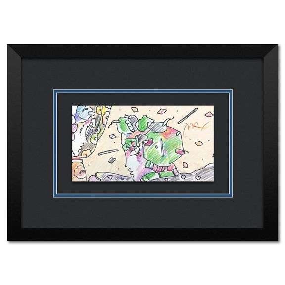 "Lady Through Window" by Peter Max