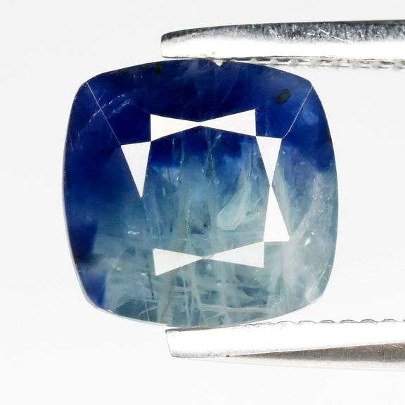 Stormy! 1.31ct blue and gray bi-color Australian Sapphire!