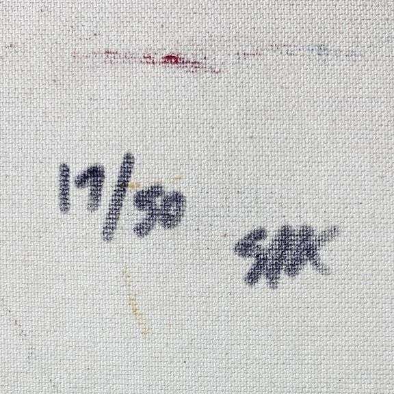 "Woodstock Ticket" by Steve Kaufman (1960-2010)