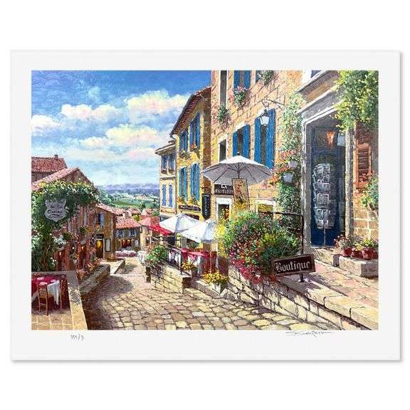 "Streets of St Emilion" by Sam Park