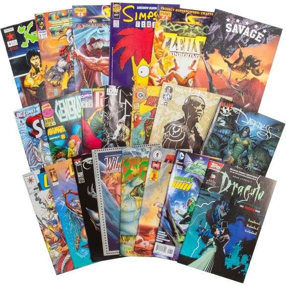 Assorted Comic Book Collection Lot of 10 Mixed