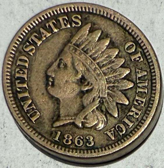 1863 CN Indian Cent