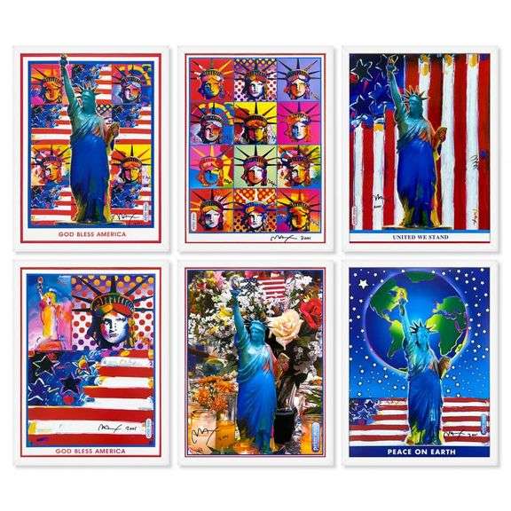 "6 Piece 9-11 Set" by Peter Max