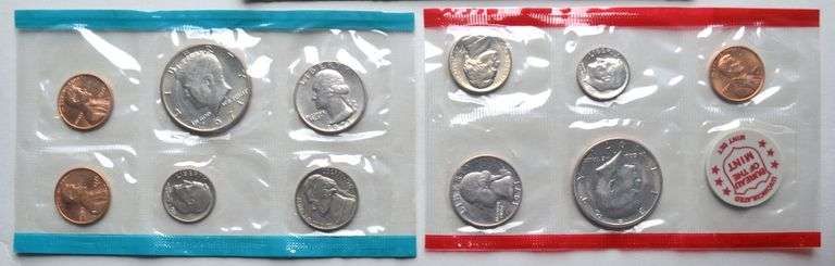 1970-2 1979 & 1981 US Mint Sets.