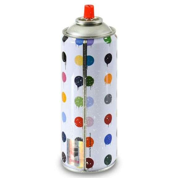"Hirst Dots (White)" by Mr. Brainwash