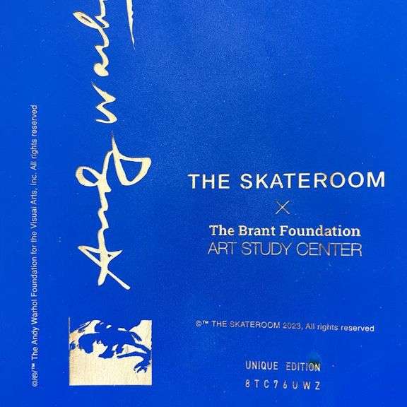 "Self-Portrait (Blue)" by Andy Warhol (1928-1987)