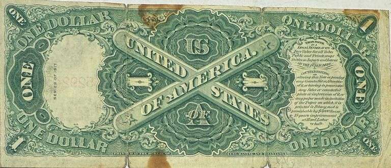 $1 Series of 1917 US Note