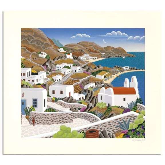 "Mykonos Platys Gialos" by Thomas Mcknight