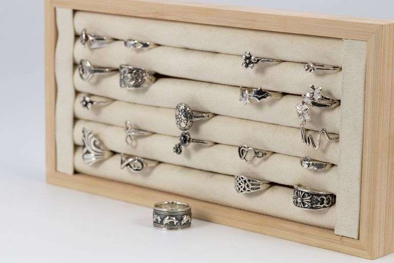 Sterling Silver 925 Stamped Ring Lot