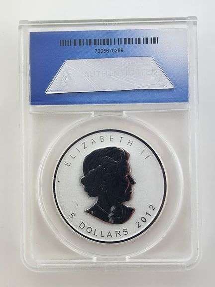 2012 Canadian Maple Leaf/Dragon Privy Mark, ANACS SP69 FR