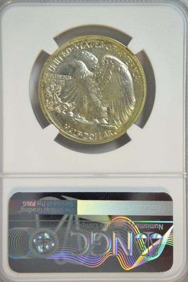 Rare Superb Gem Proof 1937 Walking Liberty Half Dollar. NGC PF67