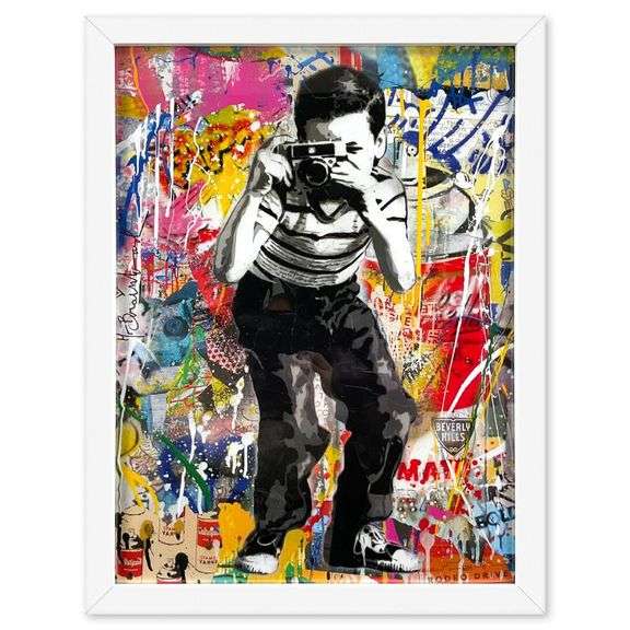 "Smile" by Mr. Brainwash