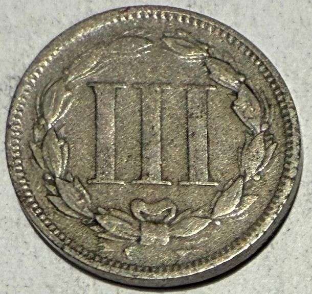 1871 Three Cent Nickel