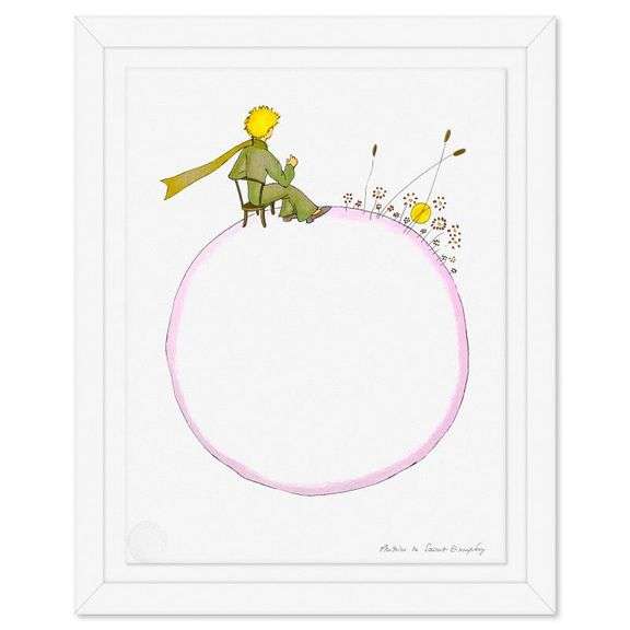 "The Little Prince And The Sunset" by Antoine de Saint-Exupery 1900-1944 (After)