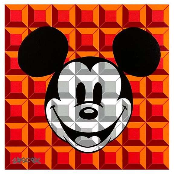 "Red 8-Bit Mickey" by Tennessee Loveless