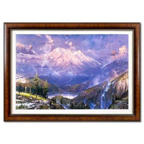 "Twilight Vista" by Thomas Kinkade (1958-2012)