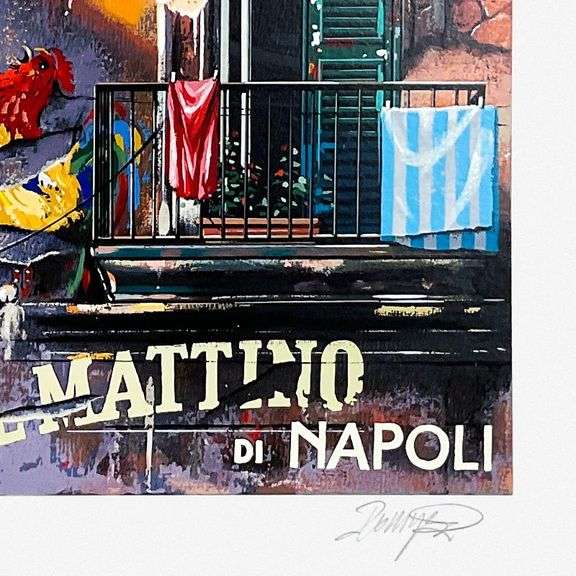 "Napoli (White)" by Thomas Pradzynski (1951-2007)