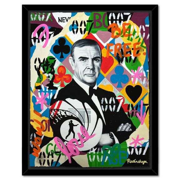"James Bond" by Nastya Rovenskaya