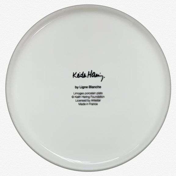 "Black Pattern" by Keith Haring (1958-1990)