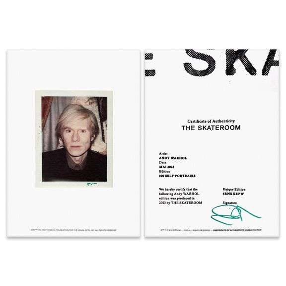 "Self-Portrait (Yellow)" by Andy Warhol (1928-1987)