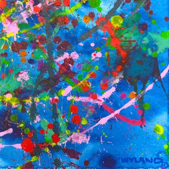 "Untitled Abstract" by Wyland