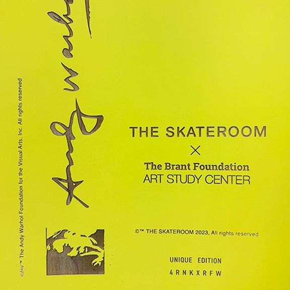 "Self-Portrait (Yellow)" by Andy Warhol (1928-1987)