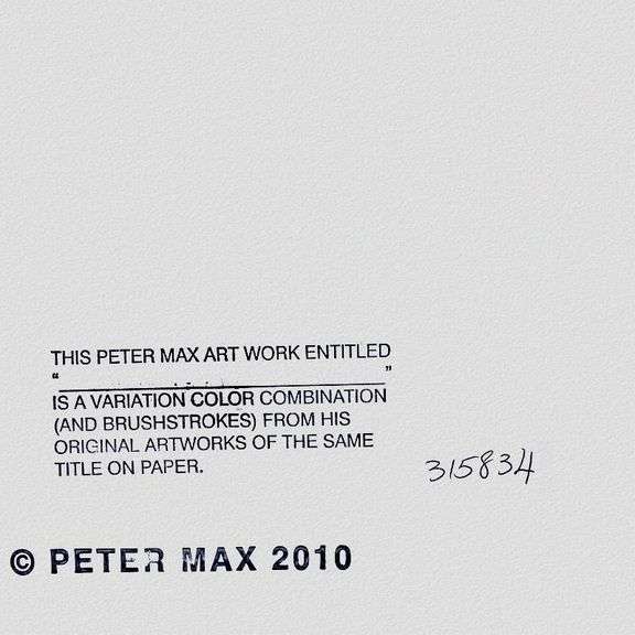 "Umbrella Man" by Peter Max