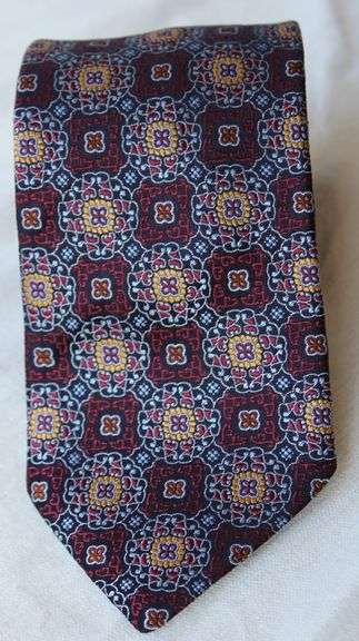 Fine Quality Italian Hand Made Silk Tie By Galante
