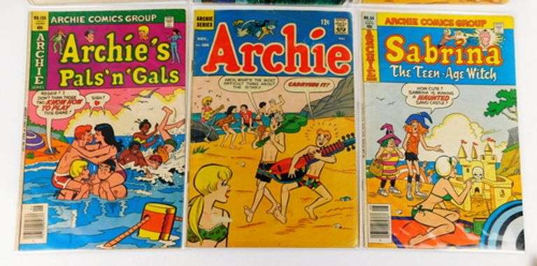6 Archie Series Vintage Comic Books