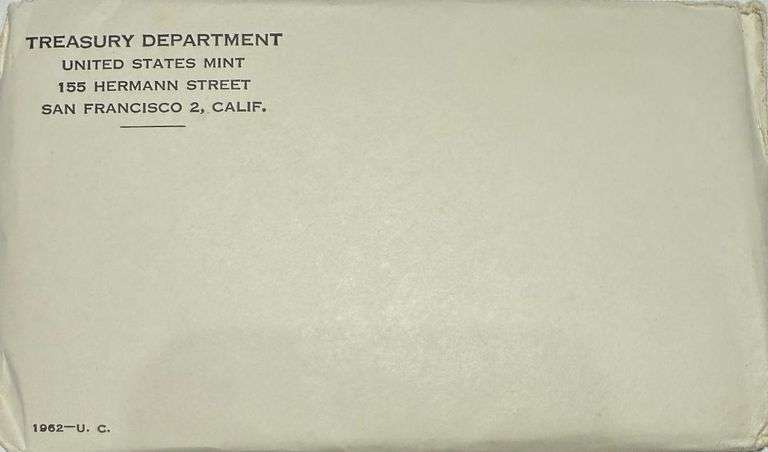 1962 Unopened US Mint Set