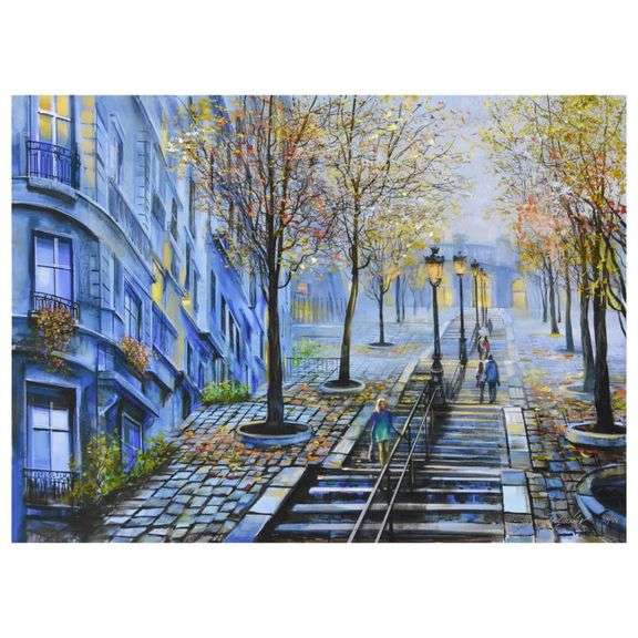 "Steps Near Montmartre" by Vadik Suljakov