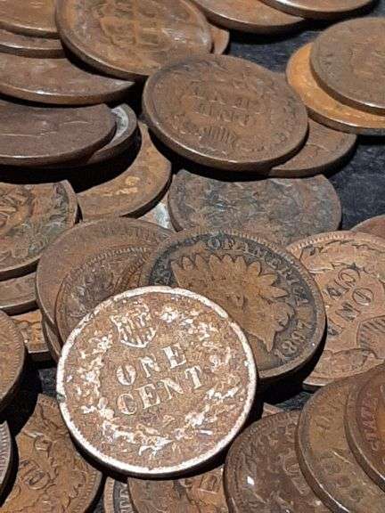 50 Indian Cents 20 1890 & 30 1900 Era
