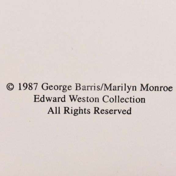"Marilyn Monroe: The Last Shoot" by George Barris (1922-2016)