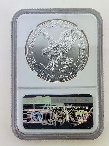 2023 American Silver Eagle, NGC MS70