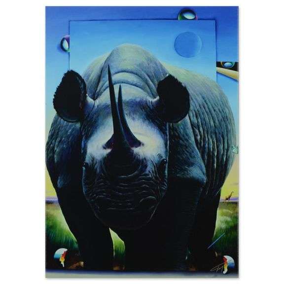 "Rhino on the Move" by Ferjo