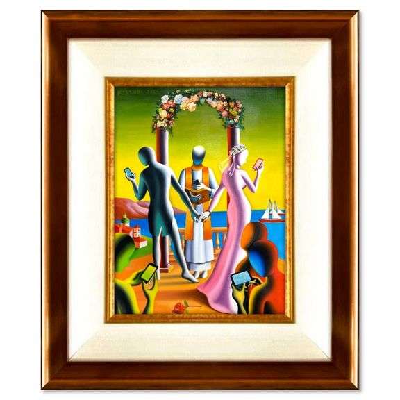 "Nuptial Notifications" by Mark Kostabi