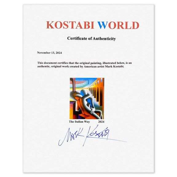 "The Italian Way" by Mark Kostabi