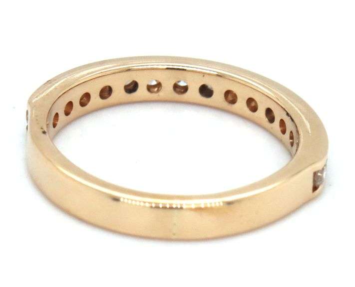 14kt Yellow gold 0.35ctw diamond band